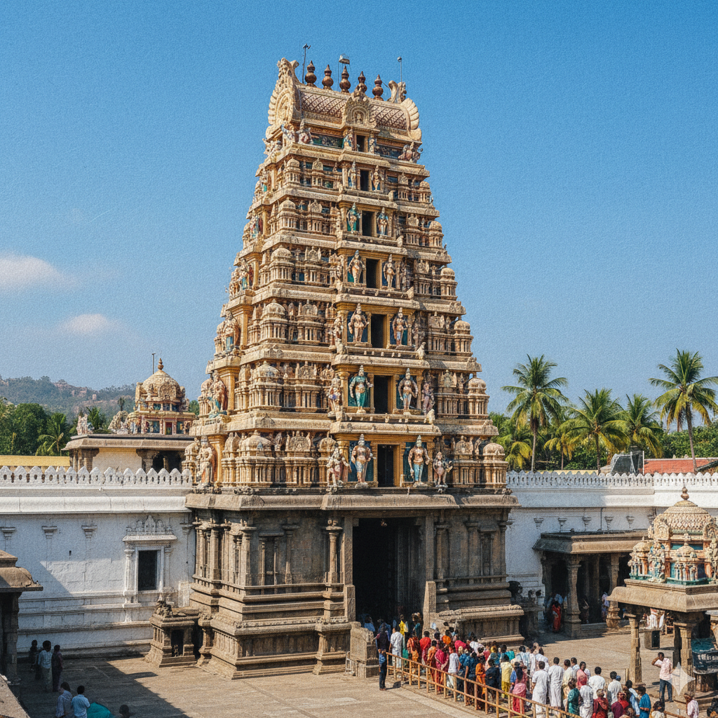 Sri Venkateswara Swamy Temple gemini generated image b9lqx1b9lqx1b9lq